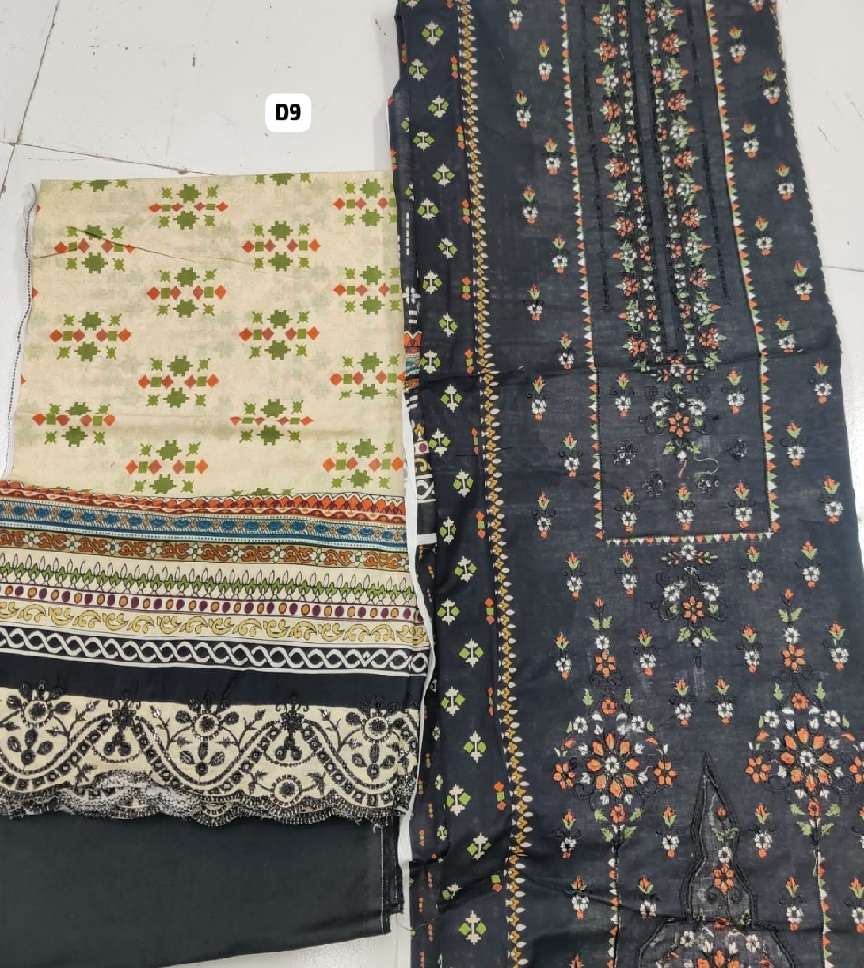  Embroidered Lawn  Unstiched Collection Vol-4 by Riwayat